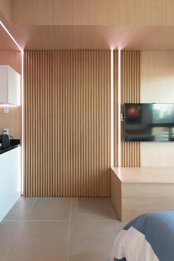Studio Automatizado Luxo Andar Alto Sao Paulo Apartment