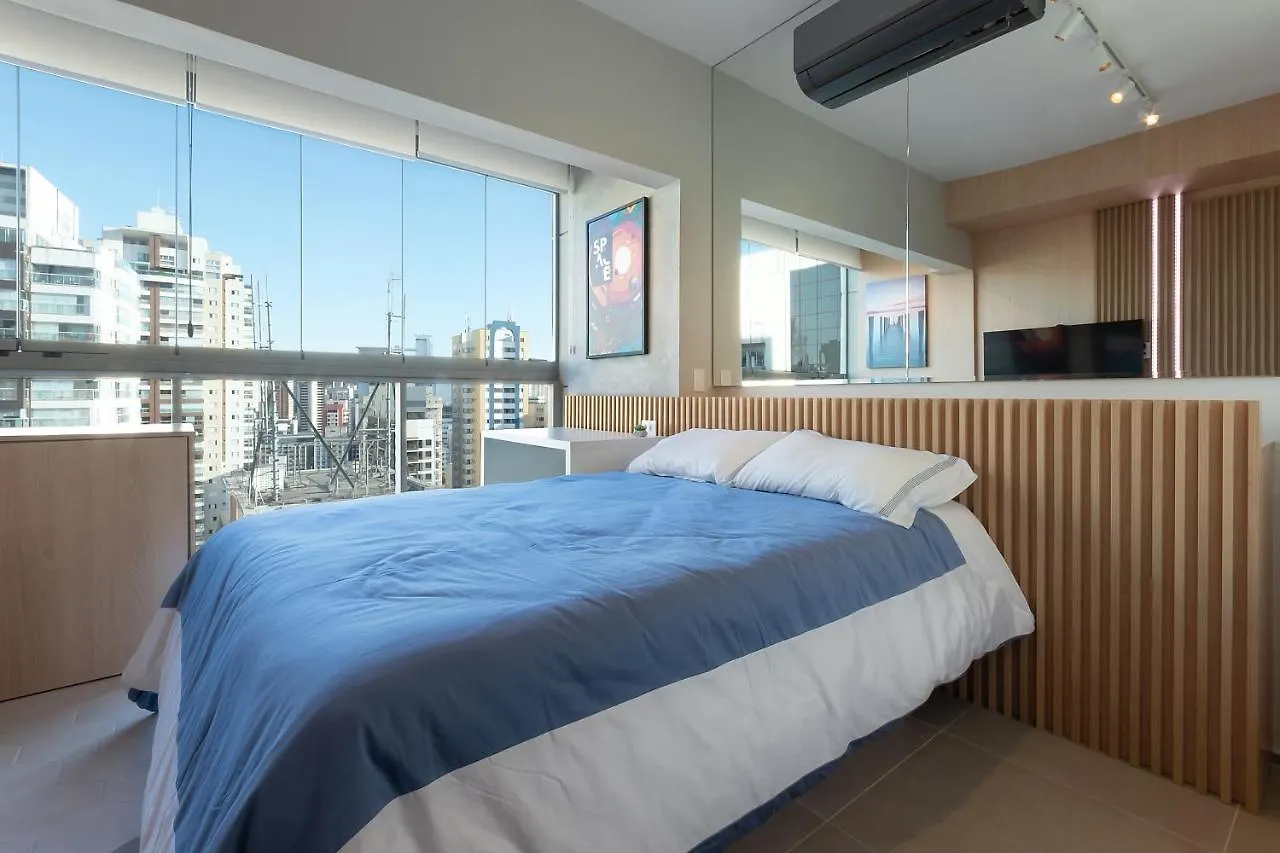 Apartment Studio Automatizado Luxo Andar Alto Sao Paulo