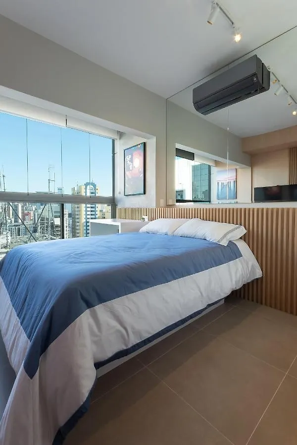 Apartment Studio Automatizado Luxo Andar Alto Sao Paulo Brazil